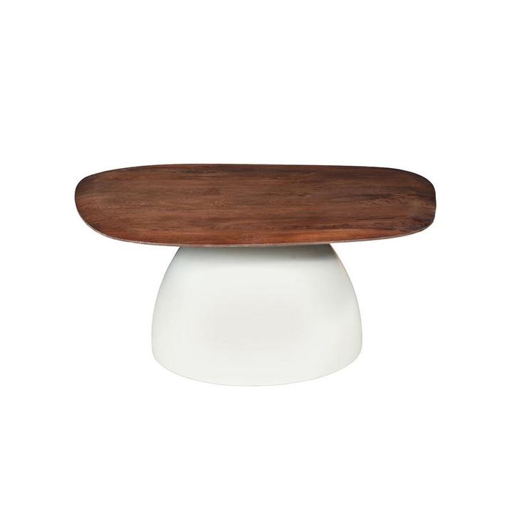 Salontafel Mangohout Sam 87 Houten Blad, Maison & Meubles, Tables | Tables de salon, Envoi