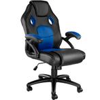 tectake Bureaustoel Mike - zwart/blauw, Huis en Inrichting, Bureaus, Verzenden, Nieuw