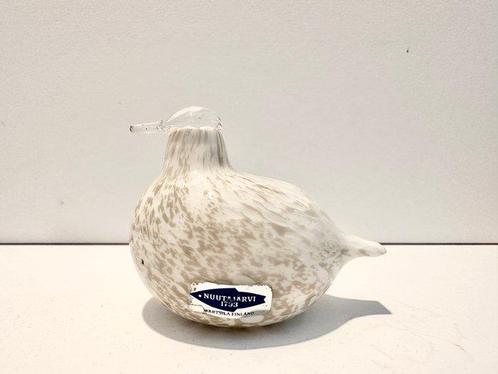 Iittala, Nuutajärvi - Beeldje - Glass bird Riekko by, Antiek en Kunst, Antiek | Glaswerk en Kristal