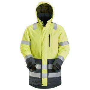 Snickers 1830 allroundwork, high-vis waterproof parka, kl 3, Bricolage & Construction, Vêtements de sécurité