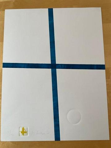 JCJ Vanderheyden (1928-2012) - Blauw kruis