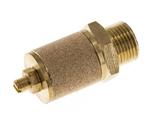 Silencieux de Contrôle du Débit en Laiton G3/8 Avec Écrou, Verzenden, Nieuw