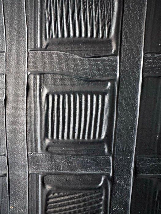 Poplea - SOULAGE TABLETTE NOIRE ARCHITECTURALE II - NO, Antiek en Kunst, Kunst | Schilderijen | Modern