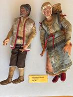 Kerststal (2) - Herder en boerin Napolitaanse - 33 cm -