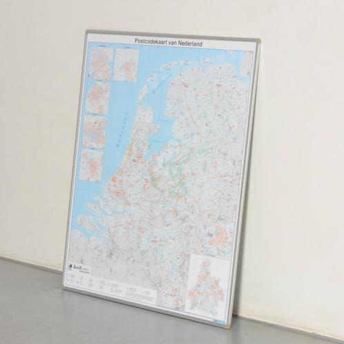 Smit visual landkaart, 120 x 102 cm, Nederland, Zakelijke goederen, Kantoor en Winkelinrichting | Kantoorartikelen, Gebruikt, Ophalen of Verzenden