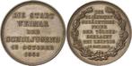 Brons medaille 1863 Weimar, Postzegels en Munten, Verzenden, België