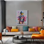 Canvas Fit - Alberto Ricardo - Capitán América LEGO con, Nieuw