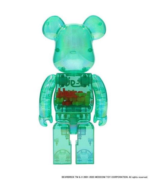Medicom Toy Be@rbrick - 400% & 100% Bearbrick Set - X-girl, Antiek en Kunst, Kunst | Schilderijen | Modern