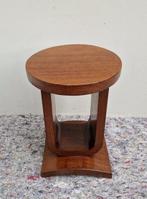 Franse Art Deco Pedestal Tafel - Table dappoint - Acajou