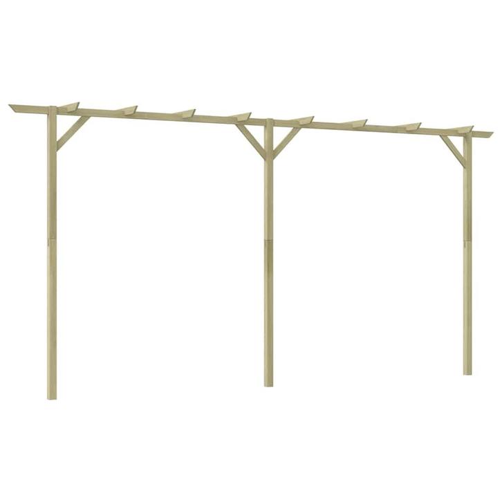vidaXL Pergola 410x40x203 cm hout, Tuin en Terras, Palen, Balken en Planken, Nieuw, Verzenden