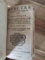 Collectif - Mercure historique et politique 1747 - 1747