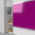 Lacobel fuchsia 6 mm (onafgewerkt), Doe-het-zelf en Bouw, Glas en Ramen, Verzenden, Nieuw