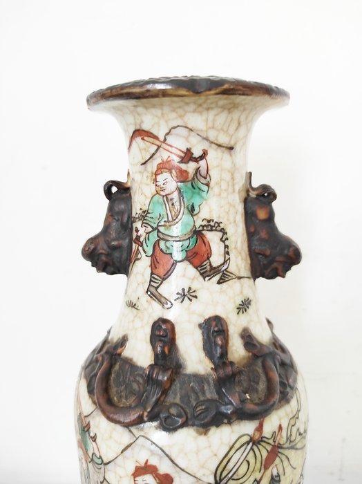 Vaas - Porselein - China - Qing Dynastie (1644-1911) (Zonder, Antiek en Kunst, Antiek | Overige Antiek