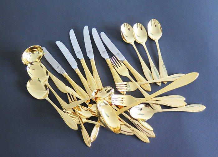 Solingen, SBS - Bestekset (70) - Bestek Solingen 24 karaat, Antiek en Kunst, Antiek | Meubels | Tafels