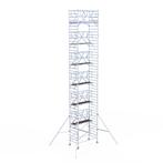 Rolsteiger Professional 135x250 14,2m werkhoogte vrijstaand, Doe-het-zelf en Bouw, Steigers, Verzenden, Nieuw, Rolsteiger of Kamersteiger