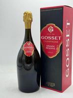 Gosset, Champagne Grande Reserve - Champagne Brut - 1 Magnum, Verzamelen, Nieuw