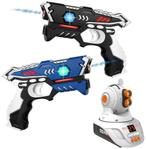 2 KidsFun Laserguns + Projector - Binnen lasergamen, Kinderen en Baby's, Nieuw, Ophalen of Verzenden