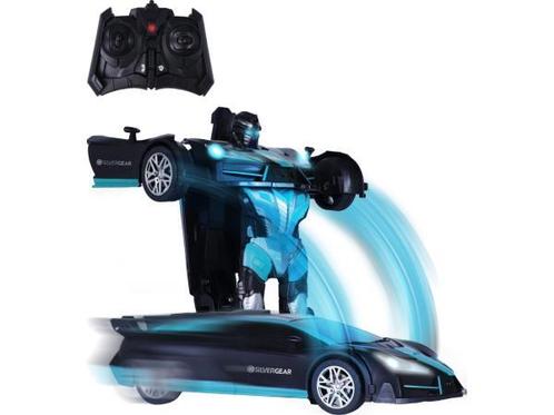 Veiling - Silvergear Bestuurbare Auto Robot, Kinderen en Baby's, Speelgoed |Speelgoedvoertuigen