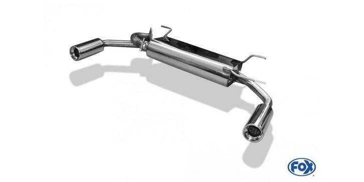 FOX Mazda MX5 type NB einddemper uitgang rechts/links - 1x90, Auto-onderdelen, Uitlaatsystemen, Nieuw, Verzenden