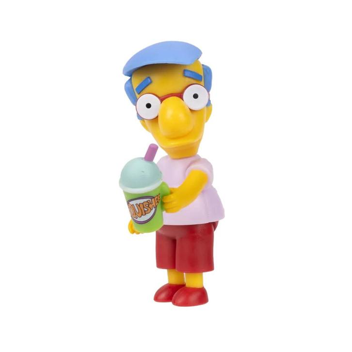 The Simpsons Milhouse with Squishy Drink Mini Figure 6 cm, Verzamelen, Film en Tv, Ophalen of Verzenden