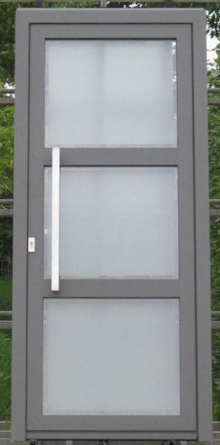 pvc / aluminium buitendeur , voordeur , deur 97 x 219, Doe-het-zelf en Bouw, Deuren en Vliegenramen, Nieuw, Glas, Kunststof, Metaal
