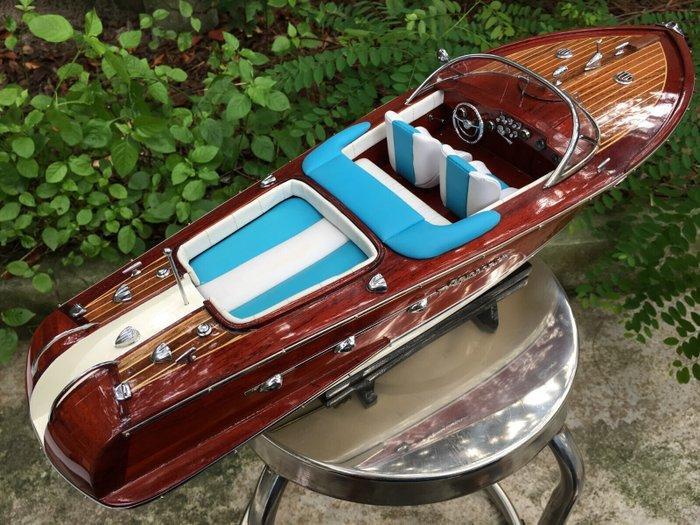 Riva Aquarama 53 cm modelisme bois maquette 1:14 - Halfmodel, Hobby en Vrije tijd, Modelauto's | 1:5 tot 1:12