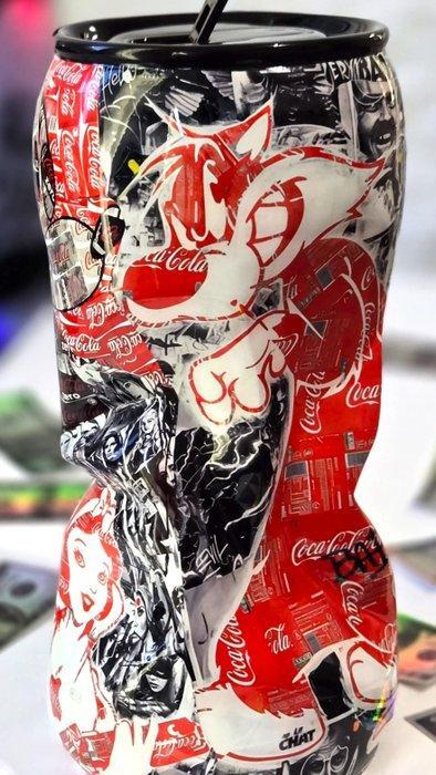 Patryk Konrad - Coca Cola pop art crushed can - limited, Antiek en Kunst, Kunst | Designobjecten