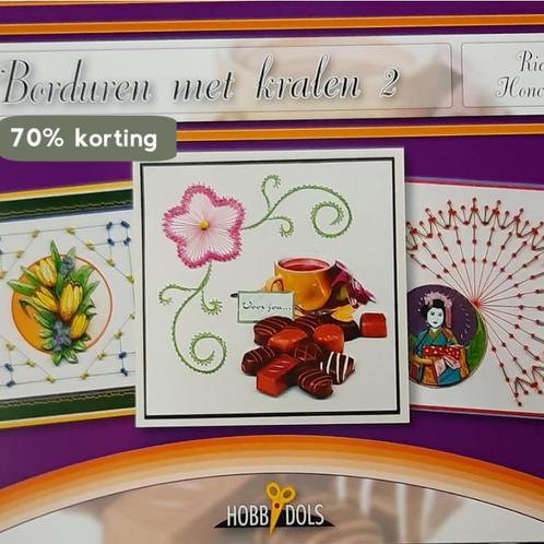 Borduren met Kralen / 2 / Hobbydols / 48 9789087351748, Boeken, Hobby en Vrije tijd, Zo goed als nieuw, Verzenden