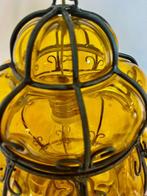 Plafondlamp - Glas, Staal - Venetiaanse lantaar van