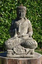 Statua Buddha Antico in Pietra Naturale – H42 cm – Bali -