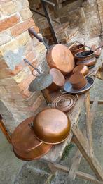 Moule (12) Vintage - Objets de cuisine en cuivre Lotto., Antiek en Kunst, Curiosa en Brocante