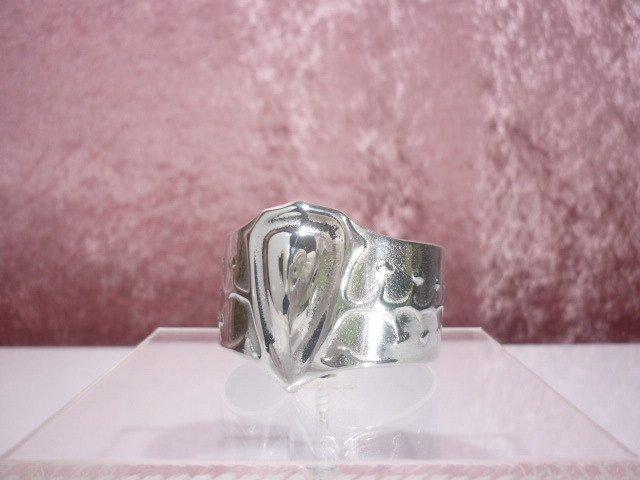 Art nouveau Urania Friedrich Adler - Servetring - Zilver tin, Antiek en Kunst, Kunst | Designobjecten