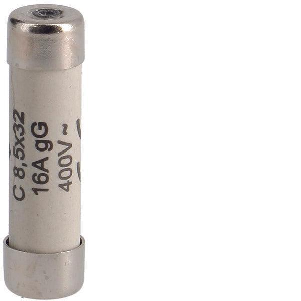 Hager Cilindrische Zekering 16A 400V AC 8.5x32mm - L8532C16, Bricolage & Construction, Électricité & Câbles, Envoi