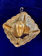 Fruitschaal (2) - Verzilverd - Voetkom & lepel, Antiek en Kunst