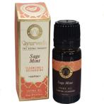 Aroma oil Sage Mint (Kapha) 10 ml - Song of India, Sport en Fitness, Nieuw, Ophalen of Verzenden
