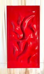 Tim Ecker - sculptuur, Corpus I - 104.5 cm - Staal,