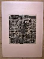 Victor Vasarely (1906-1997) - Bloksnijwerk, Senza titolo -, Antiek en Kunst