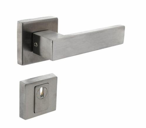 Intersteel SKG3 Veiligheid Achterdeur Set Amsterdam RVS, Doe-het-zelf en Bouw, Hang- en Sluitwerk, Ophalen of Verzenden