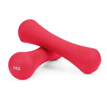 Duurzame Neopreen Dumbells 6kg - 2x 3kg - Slijtvast en Kr..., Ophalen of Verzenden