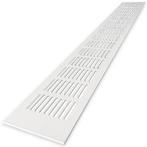 Ventilatiestrip aluminium LxH 600 x 80mm (G61-6008W), Doe-het-zelf en Bouw, Verzenden, Nieuw