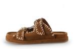 Manfield Sandalen in maat 40 Beige | 5% extra korting, Kleding | Dames, Schoenen, Verzenden, Beige, Sandalen of Muiltjes, Zo goed als nieuw