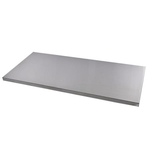 RVS werkblad voor premium zwart kastenserie – afm. 136 x 61, Doe-het-zelf en Bouw, Werkbanken, Ophalen of Verzenden