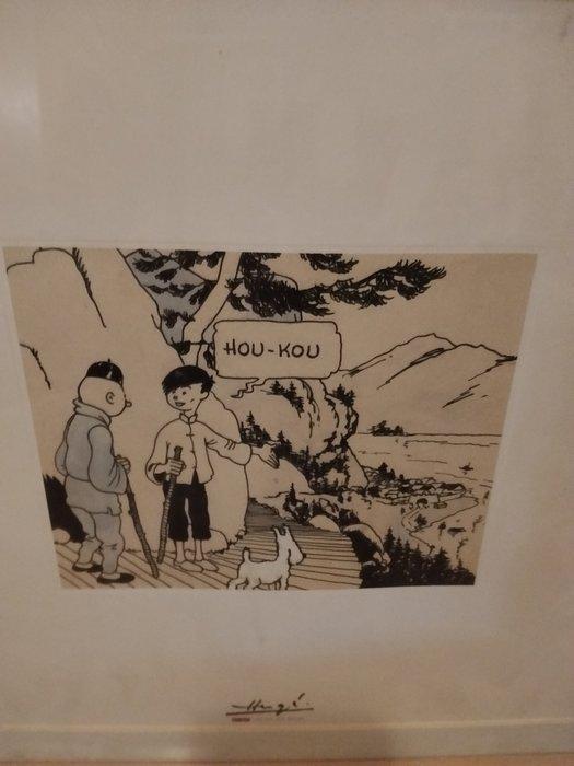 Hergé - Lithographie Le Lotus bleu, Boeken, Stripverhalen