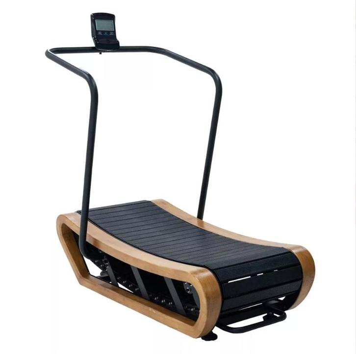 Gymfit Curved Treadmill | Hout | Loopband |, Sport en Fitness, Fitnessmaterialen, Overige typen, Ophalen of Verzenden