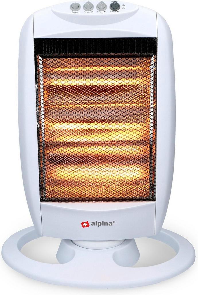 2dekans | alpina Elektrische Kachel - Halogeen Heater - 3, Huis en Inrichting, Kachels, Ophalen of Verzenden