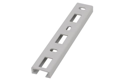 Walraven StarQuick PVC Fixation Pour Rail 24x10mm 1m Gris -, Doe-het-zelf en Bouw, Elektriciteit en Kabels, Verzenden