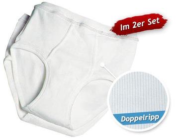 Tweedekans | Westfalia Sportieve herenonderbroek wit 2 stuks, Ophalen of Verzenden