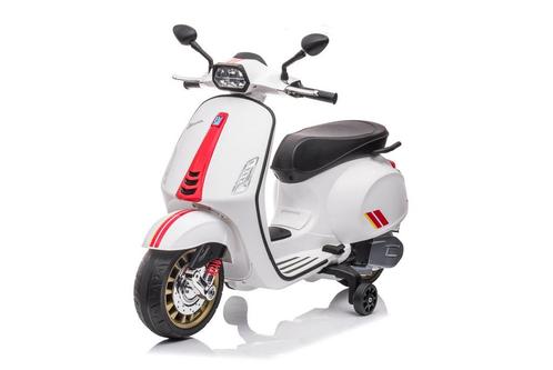 Vespa Sprint, 12 volt elektrische scooter met muziek en meer, Kinderen en Baby's, Speelgoed | Buiten | Accuvoertuigen, Ophalen of Verzenden