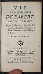 P. Barre - Vie De M. Le Marquis De Fabert Marechal De France, Antiek en Kunst