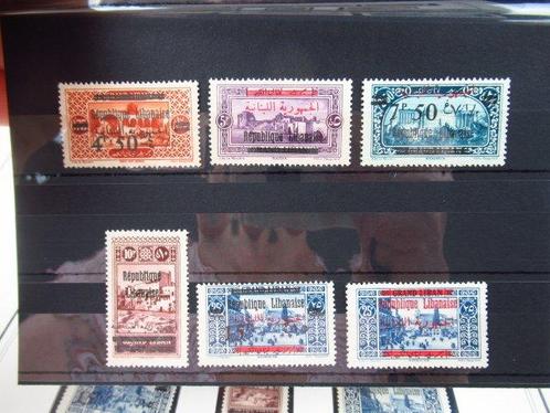 Groot Libanon 1927/1928 - kust 350€, inclusief variëteiten,, Postzegels en Munten, Postzegels | Europa | Frankrijk
